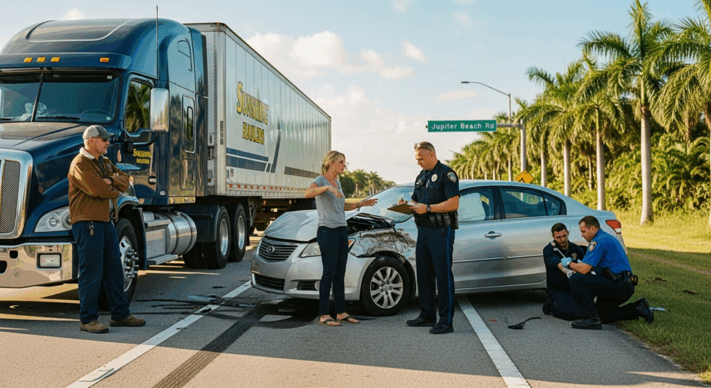 Truck Accidents In Jupiter